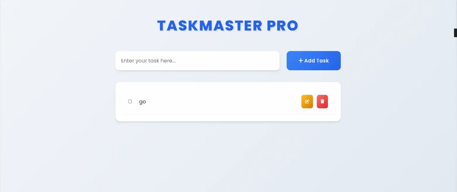 TodoList Website